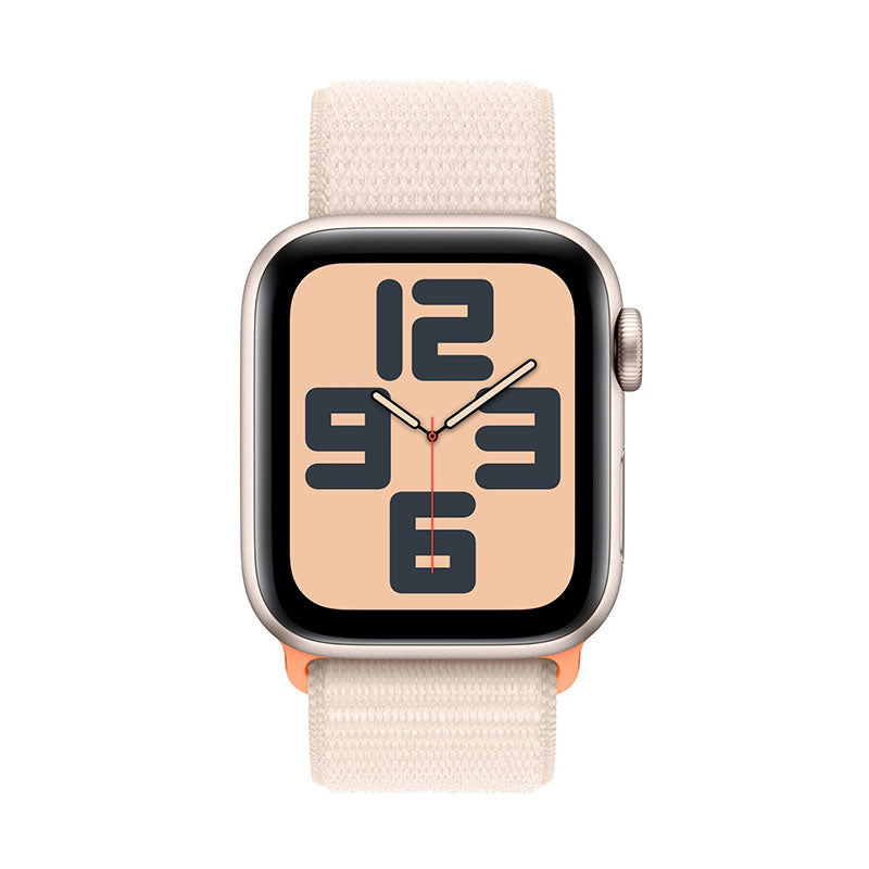 Apple Watch SE 2nd Gen GPS + Cellular 40mm Starlight Case w Sport Band MRG33LL/A