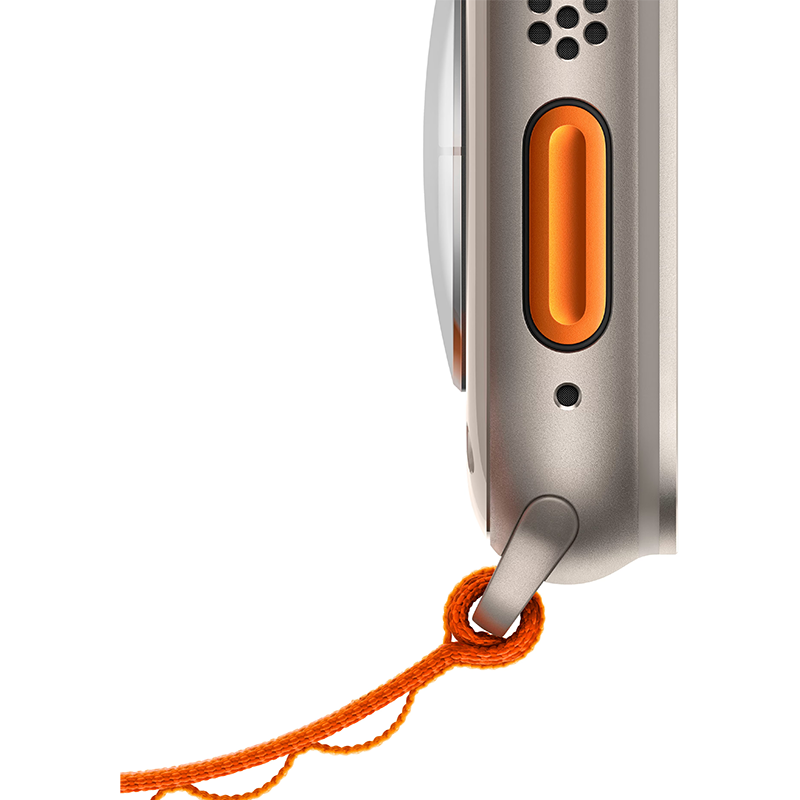 Apple Watch Ultra 49mm Cellular Titanium Case w/ Green Alpine Loop M MQEW3LL/A