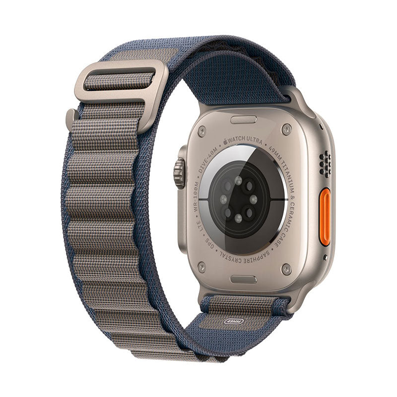 Apple Watch Ultra 2 GPS+Cellular 49mm Titanium Case w Blue Alpine Loop MREK3LL/A