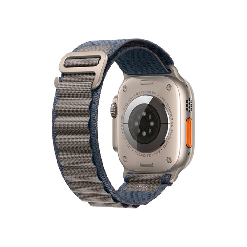 Apple Watch Ultra 2 49mm Cellular Titanium Case w/ Blue Alpine Loop L MREQ3LL/A