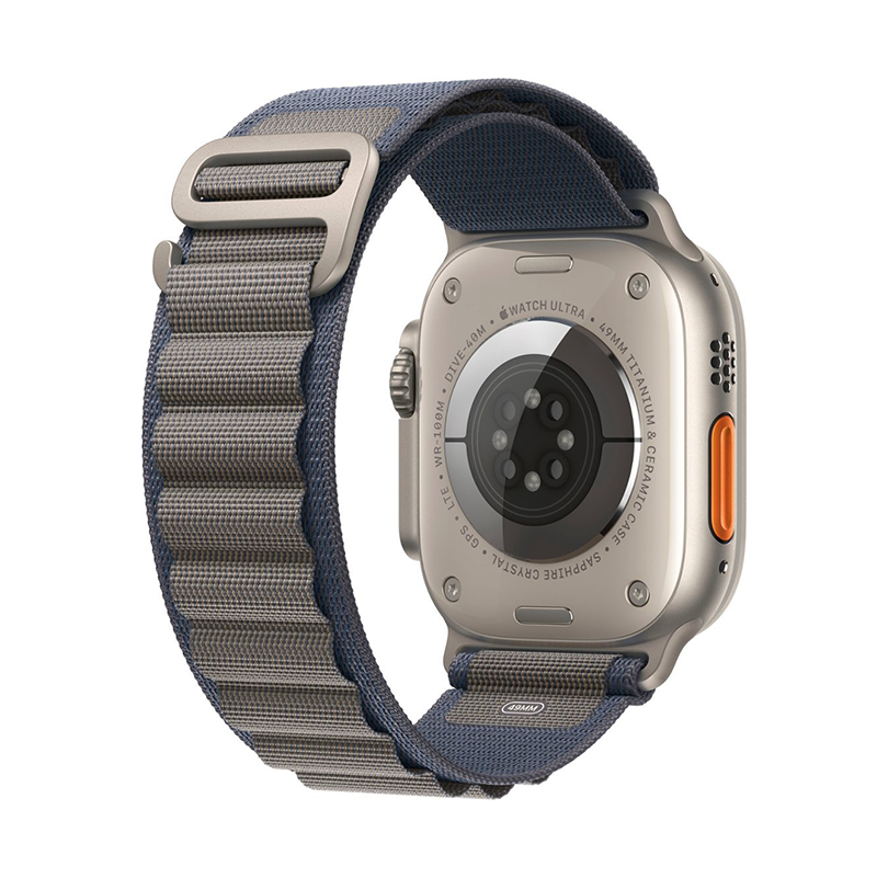 Apple Watch Ultra 2 Cellular 49mm Titanium Case w/ Blue Alpine Loop MREP3LW/A