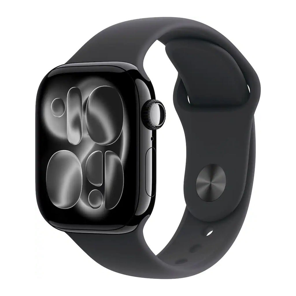 Apple Watch Series 11 GPS+Cellular 42mm Jet Black Case w Sport Band MF834LW/A