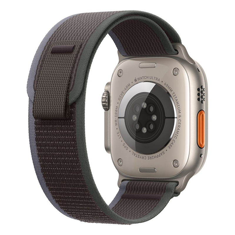 Apple Watch Ultra 2 49mm Cellular Titanium Case w/ Blue/Black Loop M/L MRF63LL/A