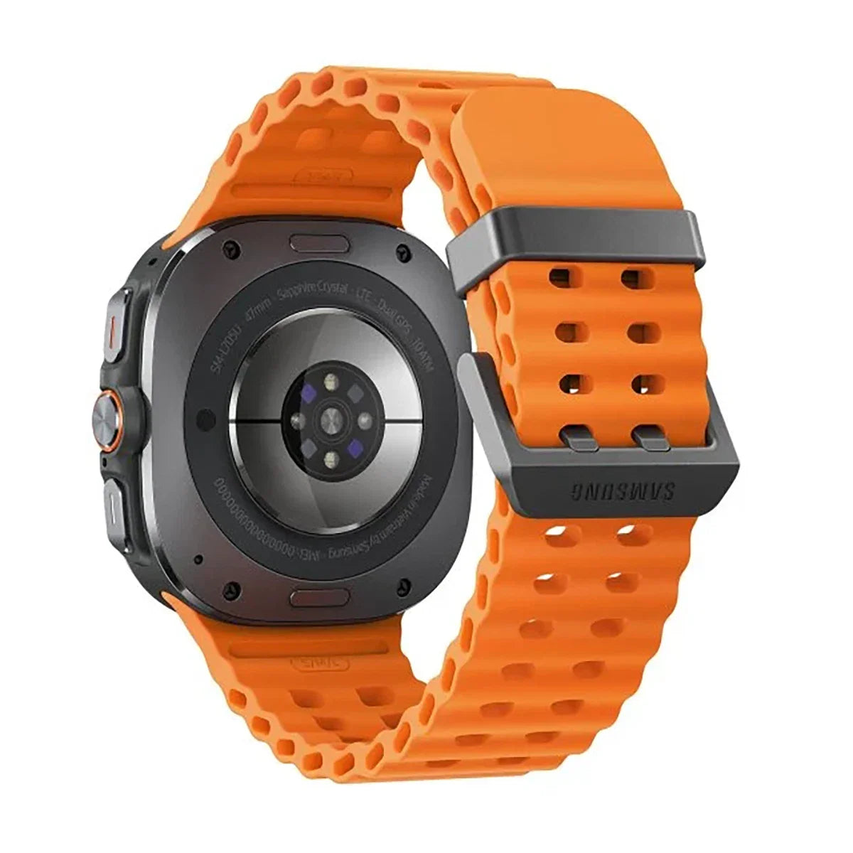 Samsung Galaxy Watch Ultra 47mm LTE Verizon Titanium -Orange Band SM-L705UDAVXAA